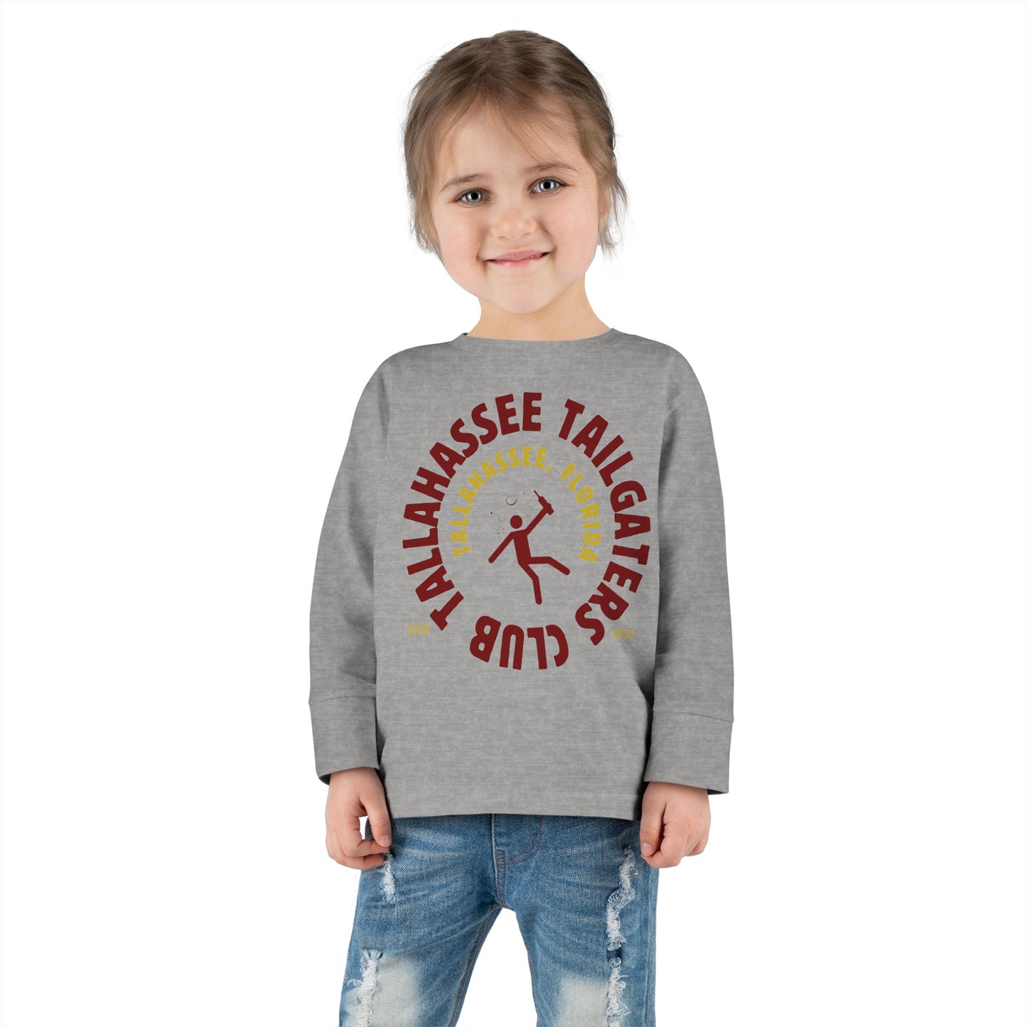 Gameday - "Tallahassee Tailgaters Club" Toddler Long Sleeve Tee
