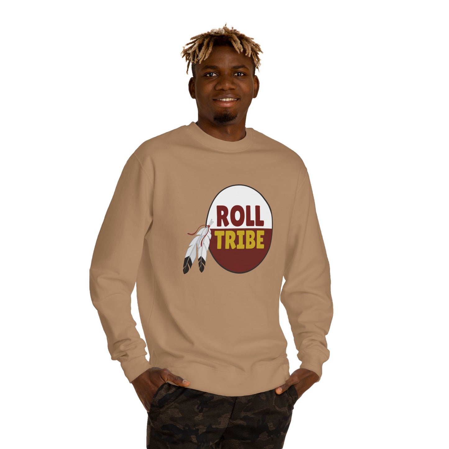 Tribe Spirit Unisex Crew Neck Sweatshirt - Roll Tribe Design