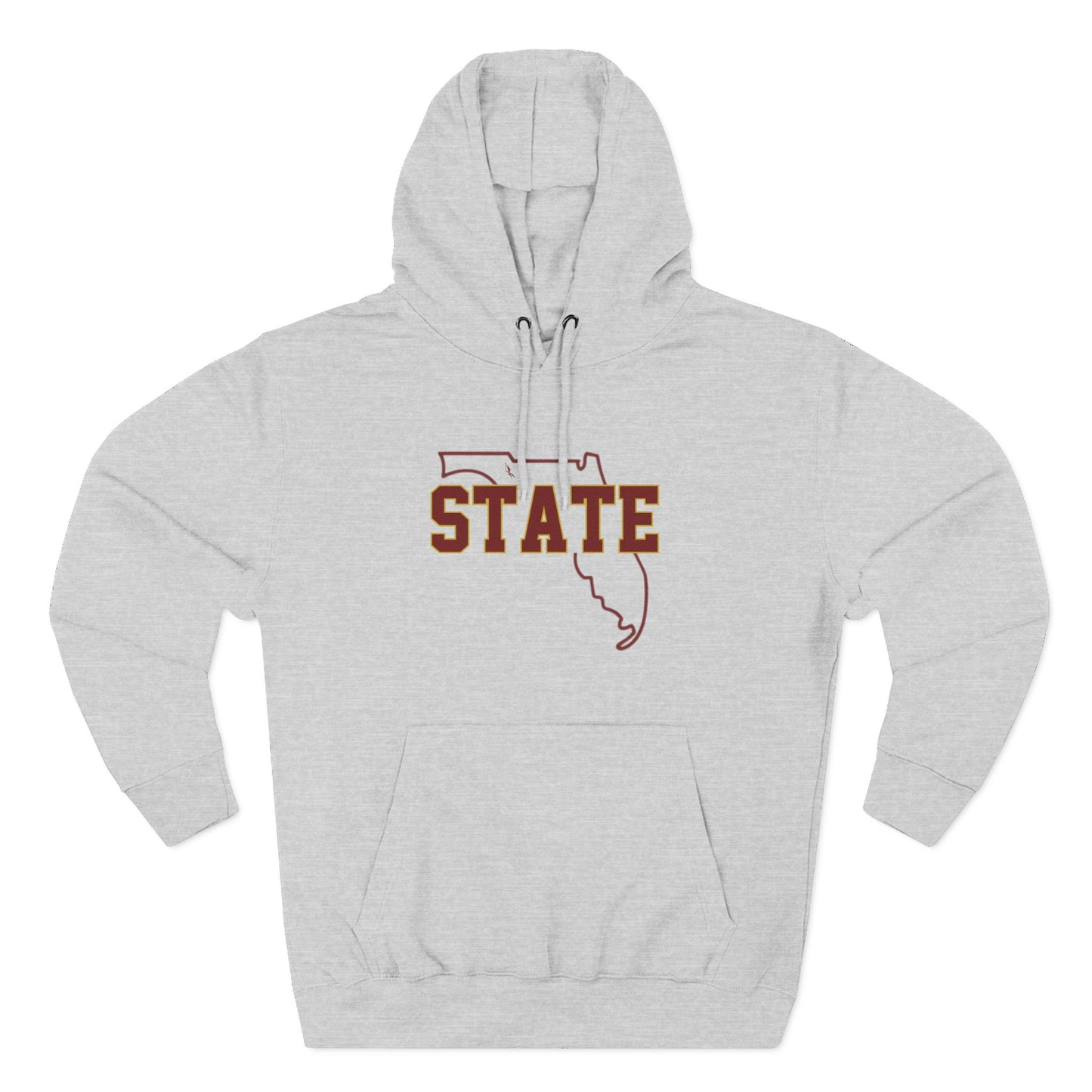 Roll Tribe "STATE X STATE" Three-Panel Fleece Hoodie