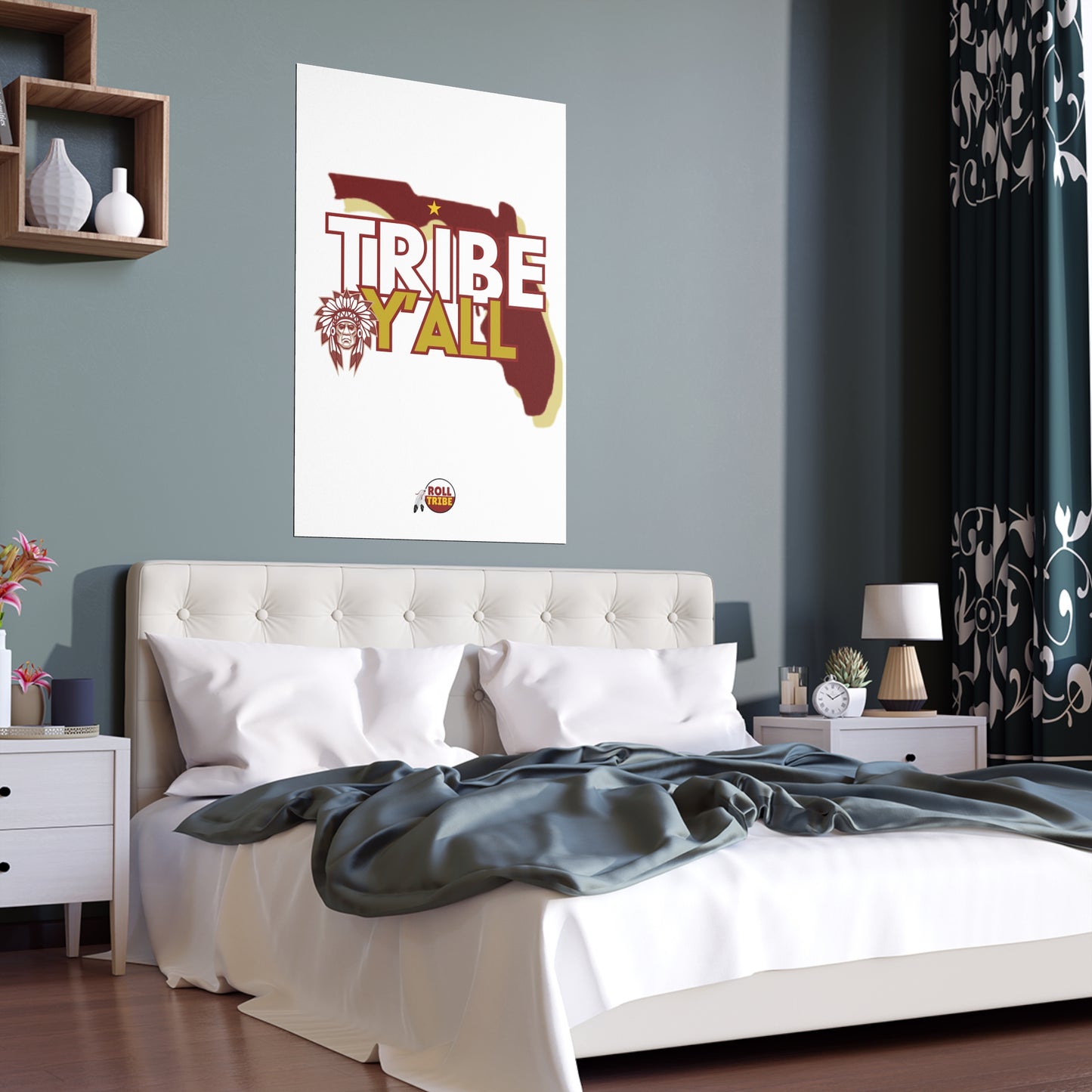 Tribal Traditions "Tribe Y'all" Silk Poster