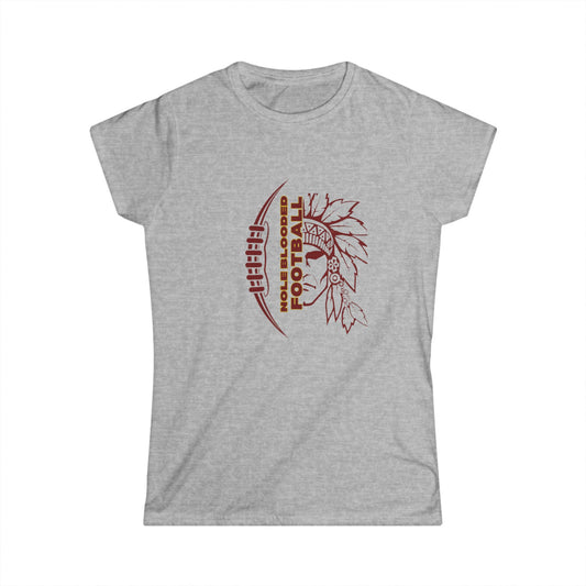 NOLEBLOODED Football Women's Softstyle T-Shirt