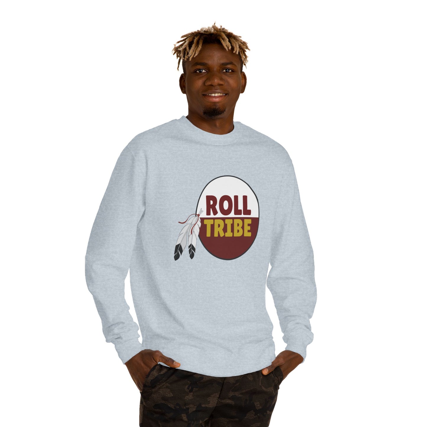 Tribe Spirit Unisex Crew Neck Sweatshirt - Roll Tribe Design