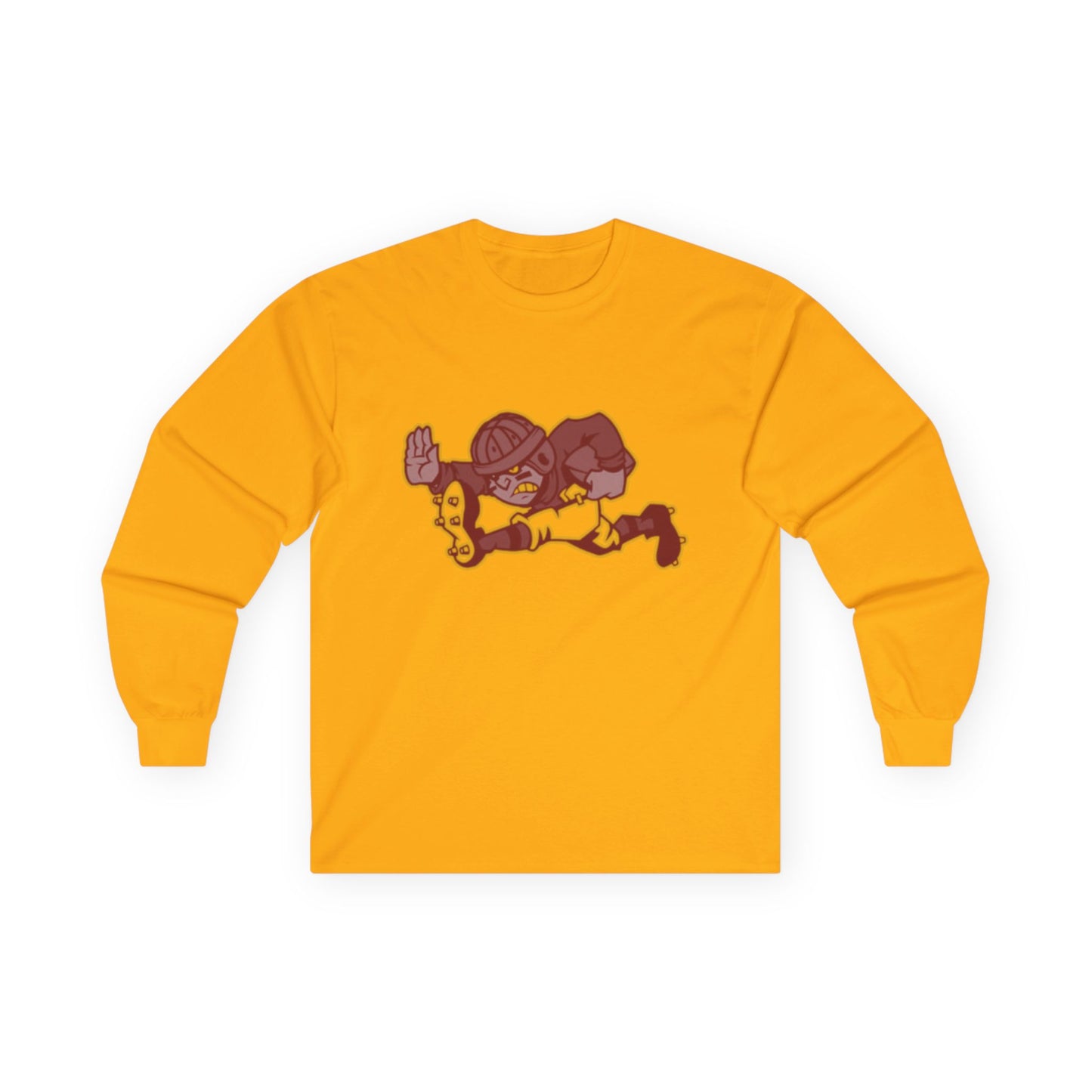 Roll Tribe - "Old Skewl Football" Unisex Long Sleeve Tee