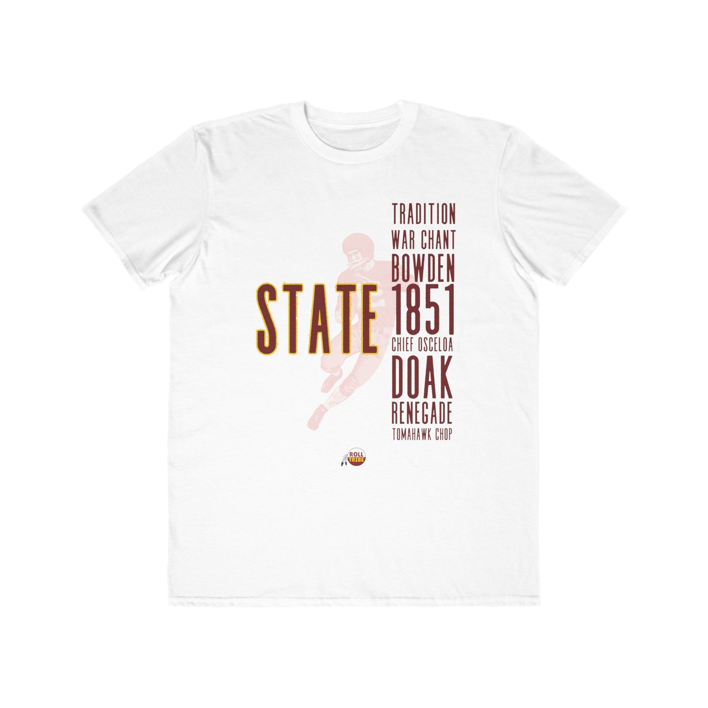Men's Lightweight Fashion Tee - State Heritage Tee with Tradition and Sports Design