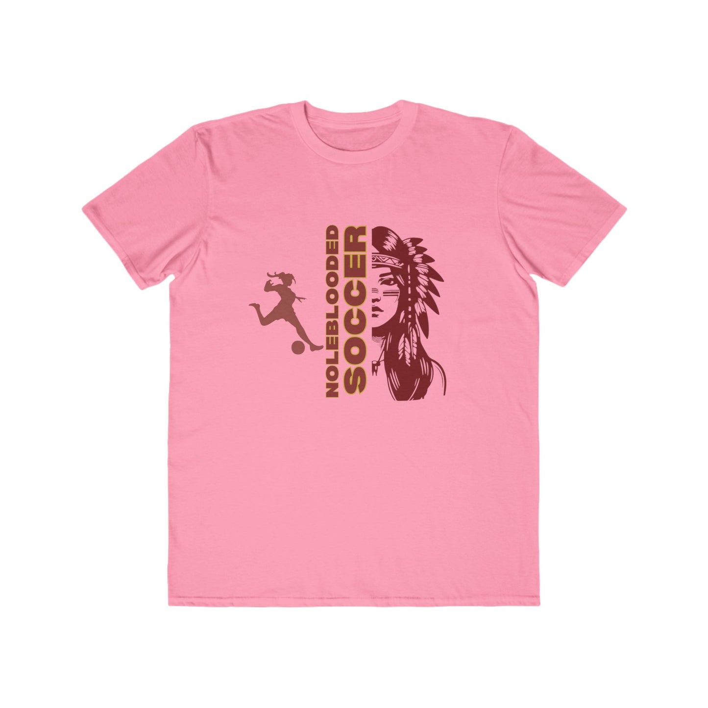 Noleblooded Athletics - Ladies Soccer Unisex Lightweight Double-Sided, Graphic Tee