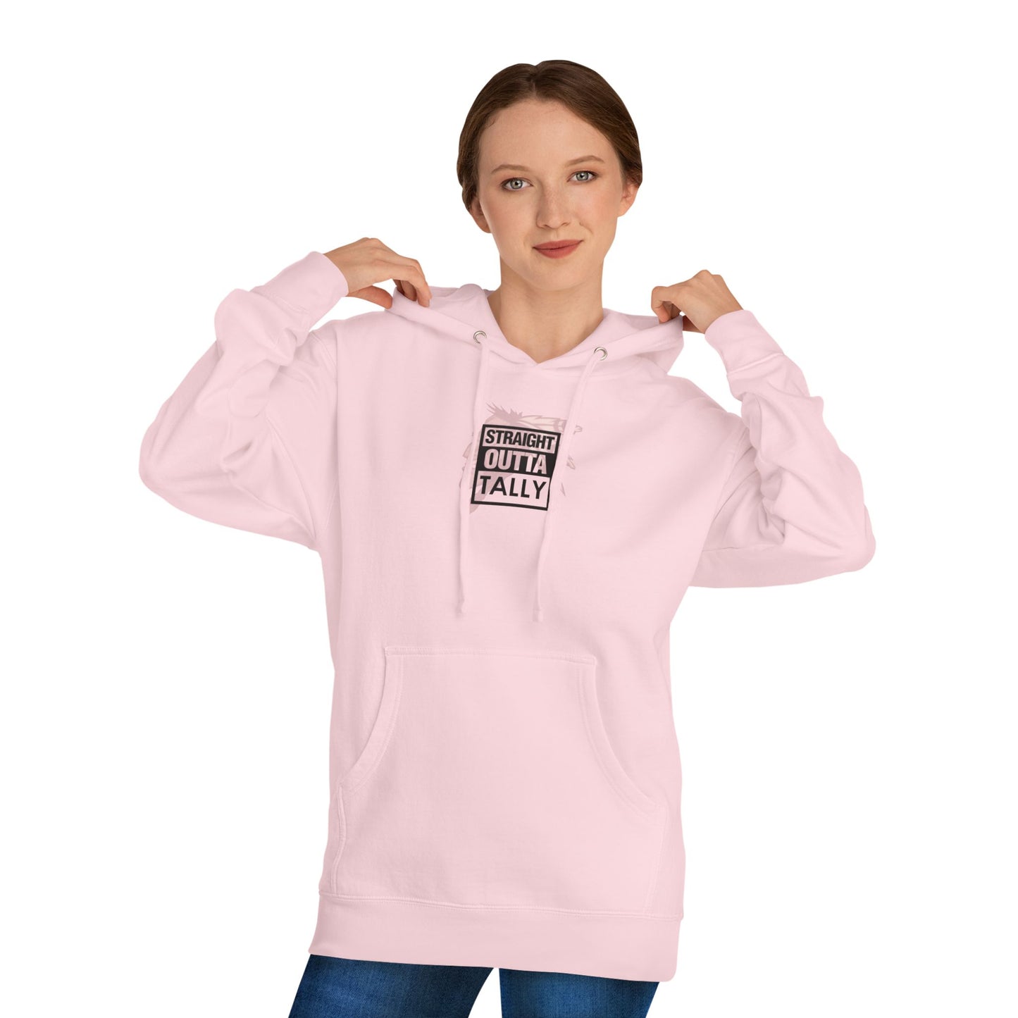 Roll Tribe "Straight Outta Tally" Double-Sided,  Unisex Hooded Sweatshirt