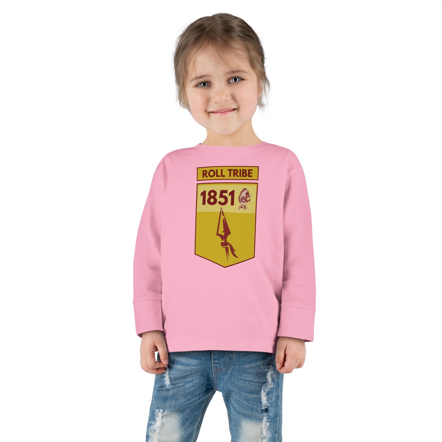 Roll Tribe 1851 Chevron Toddler Long Sleeve Tee