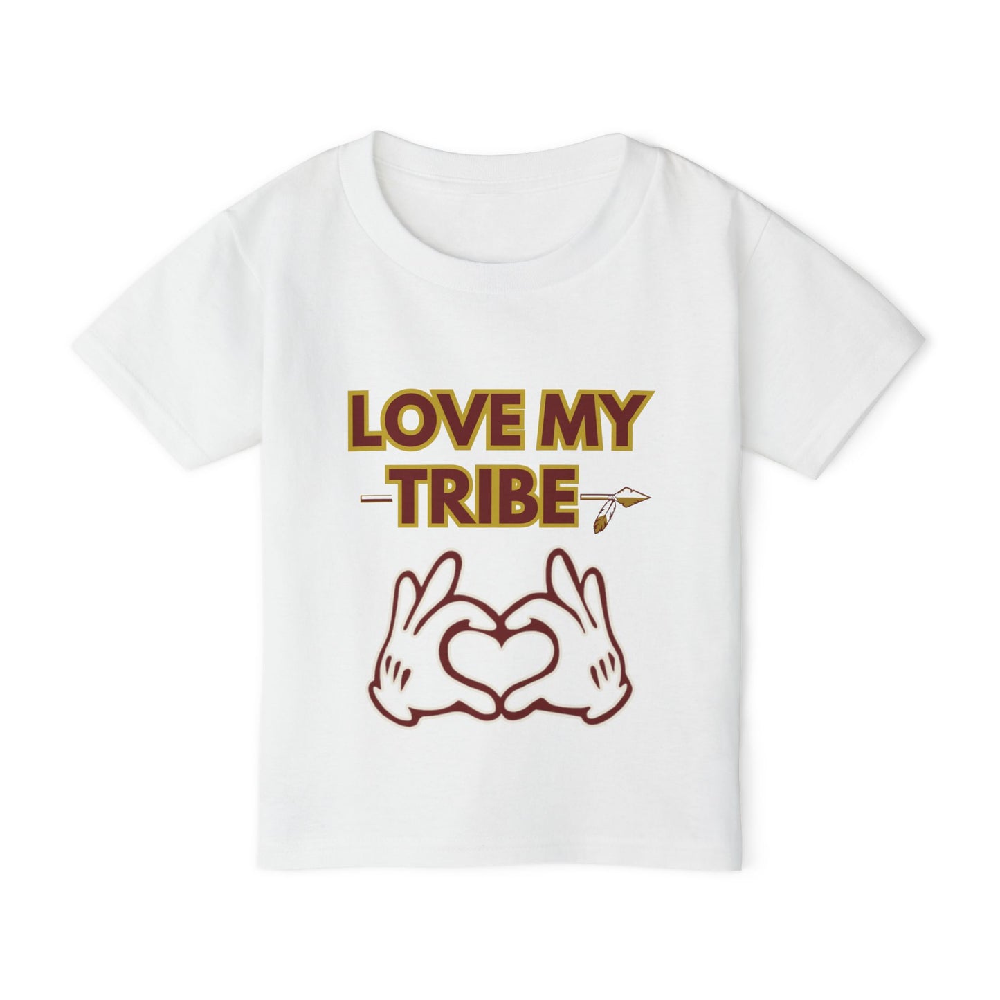 Roll Tribe "Love My Tribe" Toddler T-Shirt