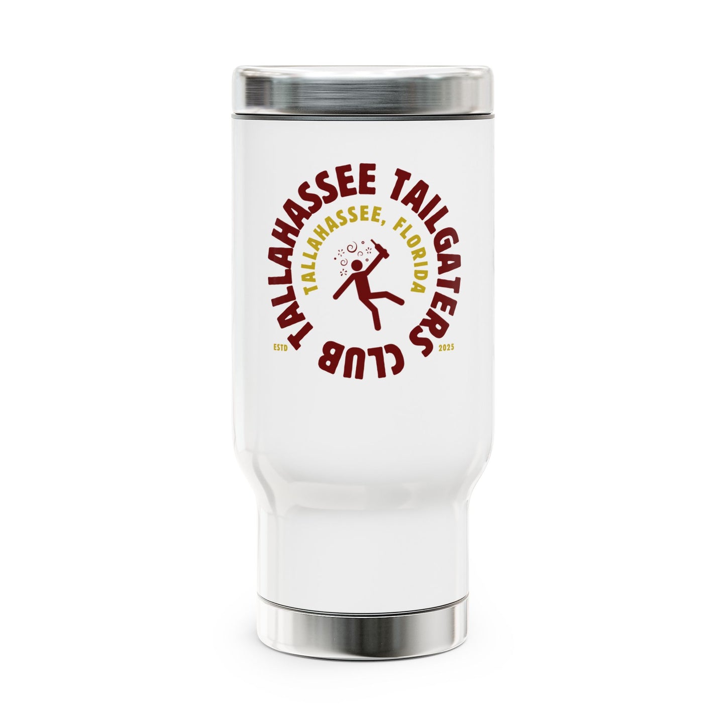 Gameday - "Tallahassee Tailgaters Club" Stainless Steel Travel Mug - 14oz