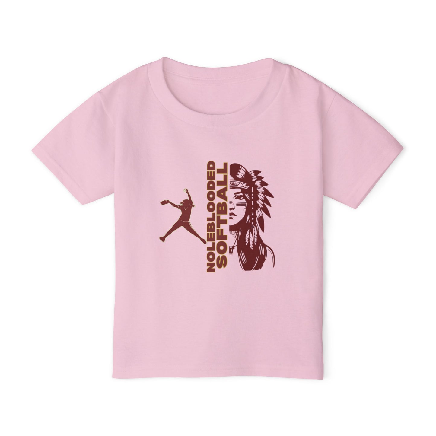 Noleblooded Athletics - Softball Double-Sided, Toddler T-shirt