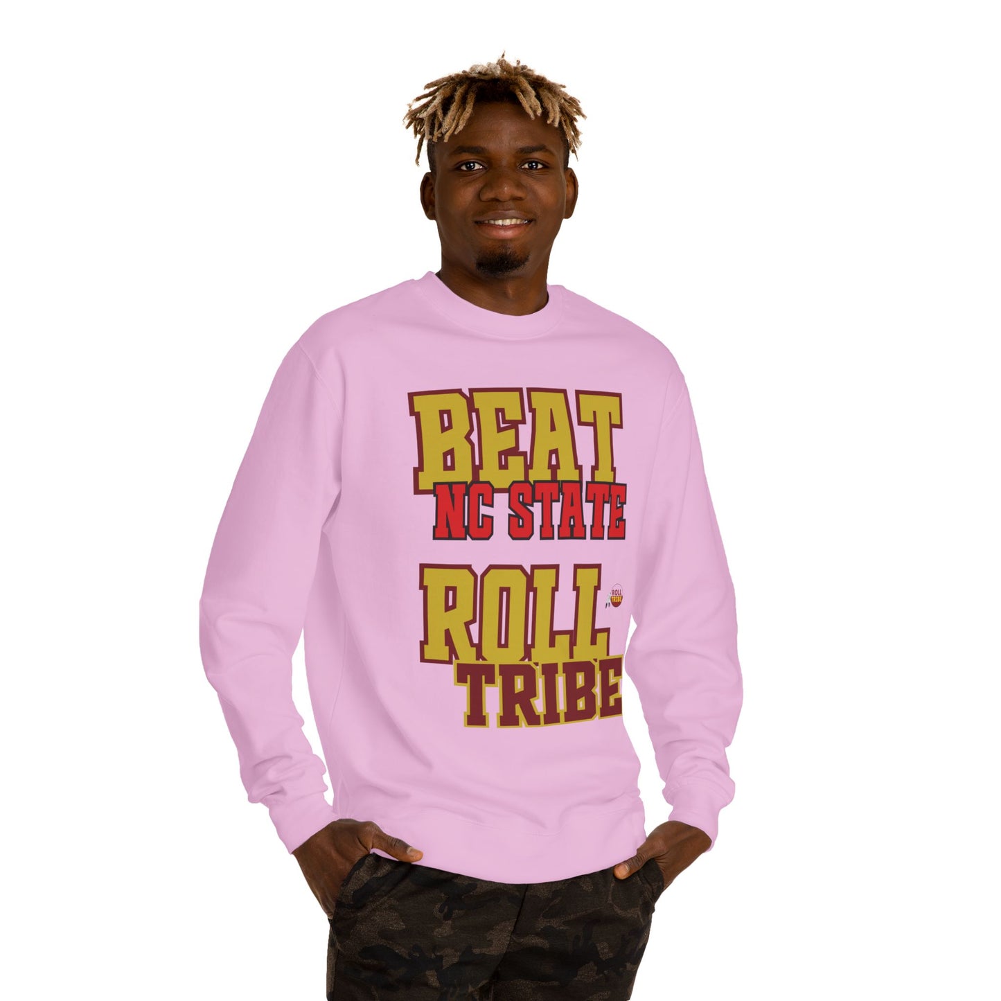 Roll Tribe "Beat NC State" - Unisex Crew Neck Sweatshirt