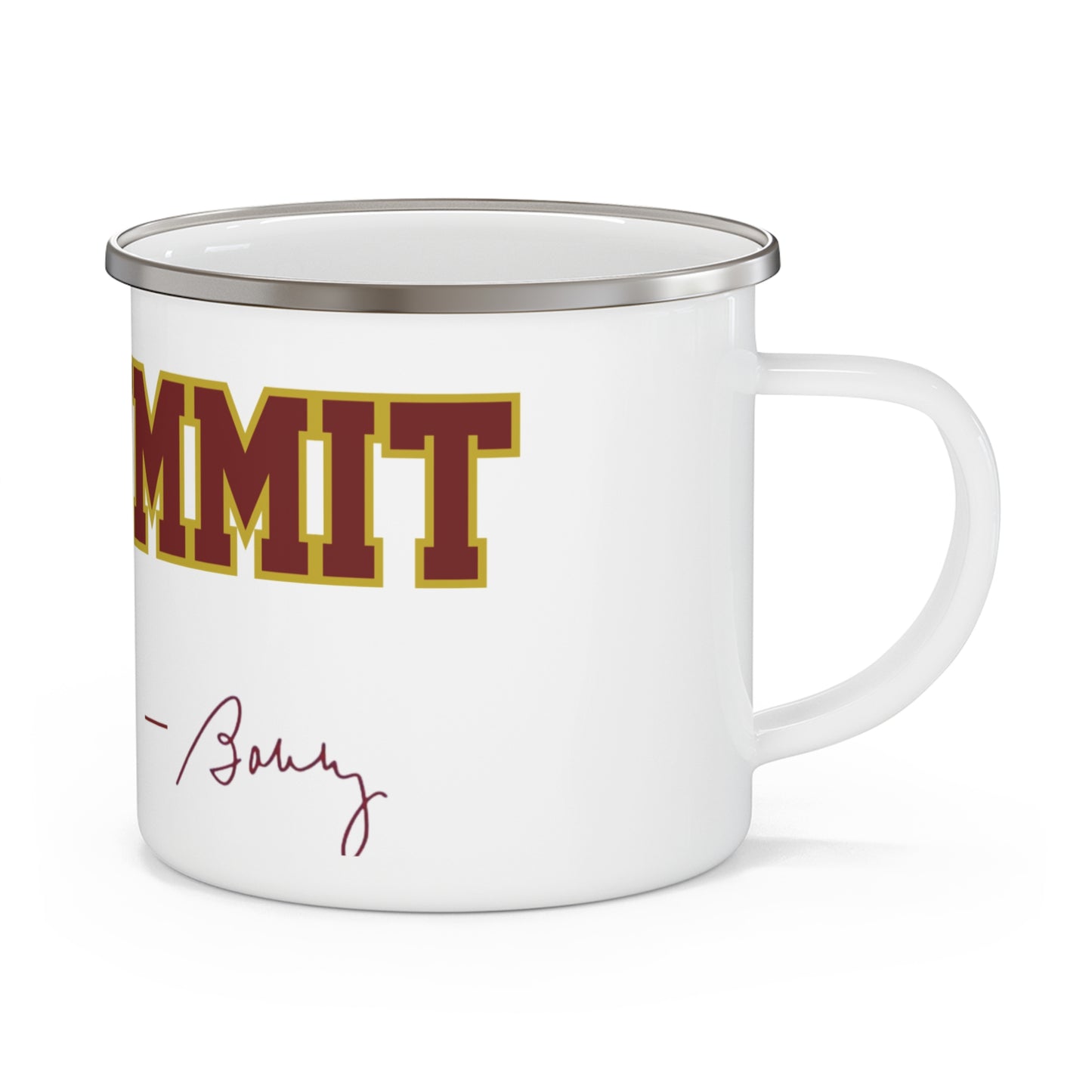 Tribal Traditions "DADGUMMIT" Custom Enamel Camping Mug