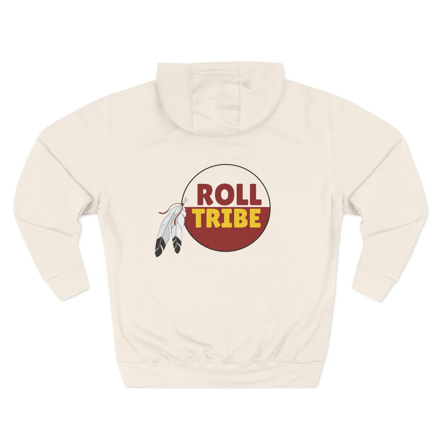 "Tallahassee Tribe" Three-Panel, Embroidered Fleece Hoodie