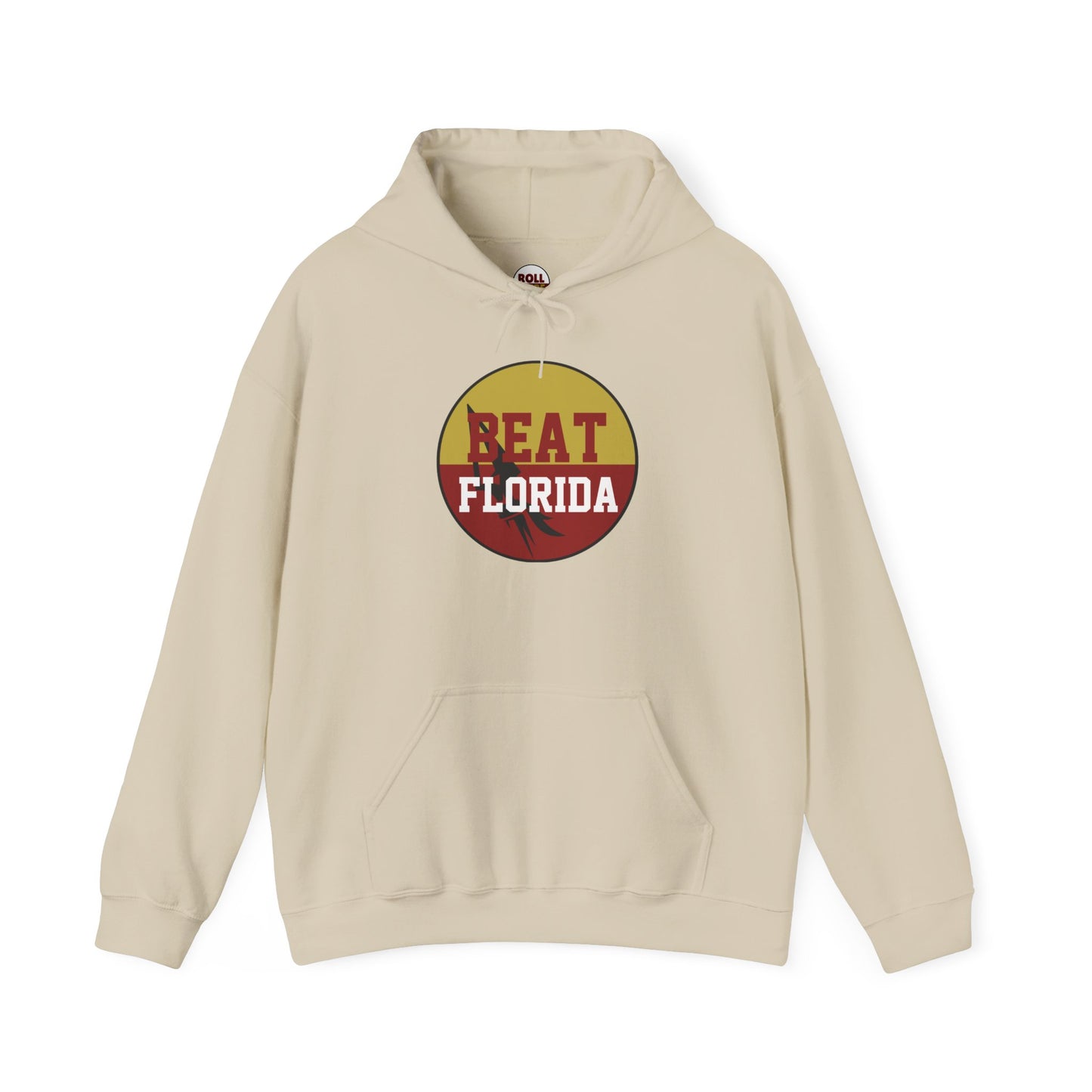 Gameday - "BEAT FLORIDA Button" Unisex Heavy Blend™ Hooded Sweatshirt