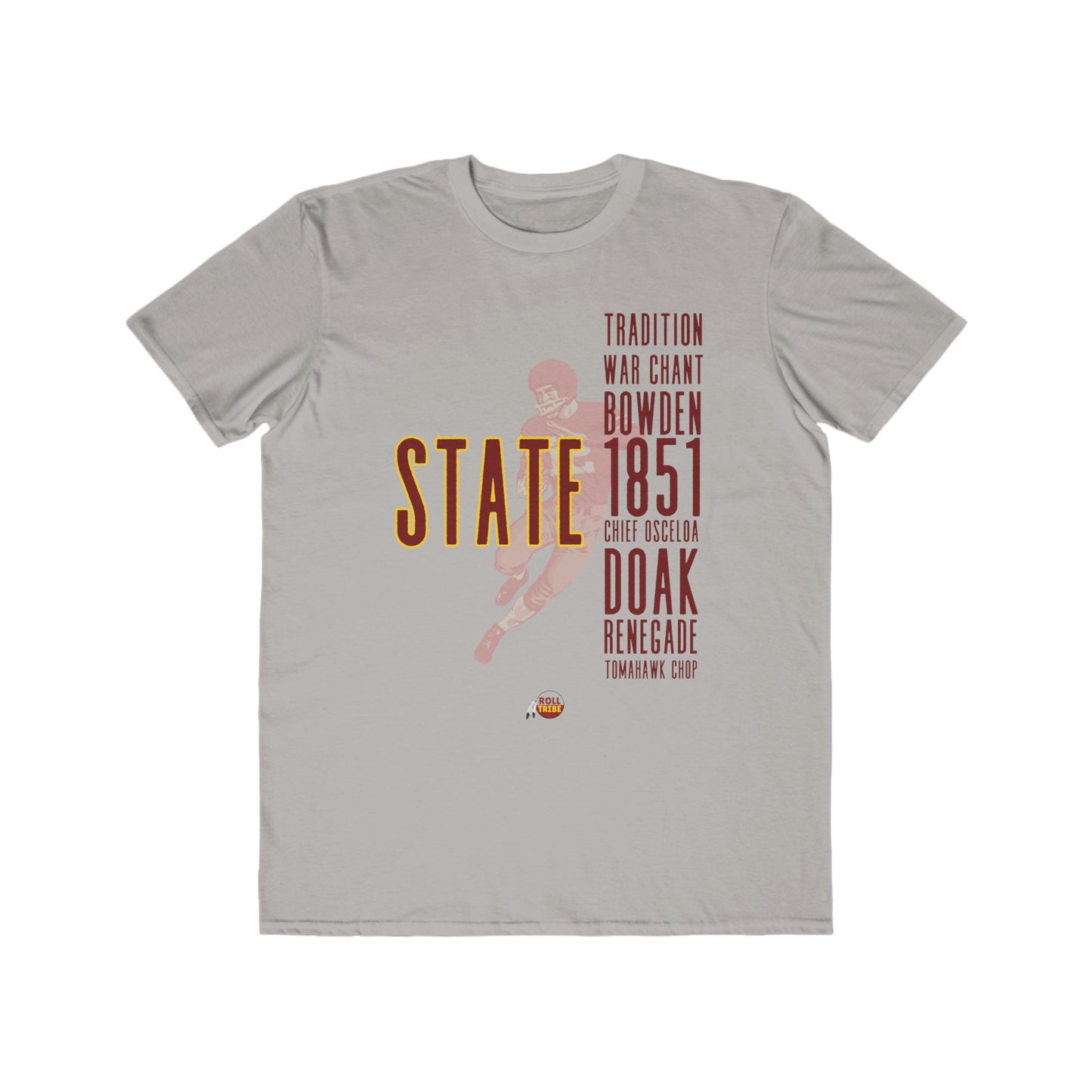 Men's Lightweight Fashion Tee - State Heritage Tee with Tradition and Sports Design