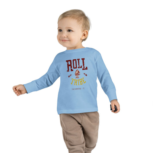 Roll Tribe - "Cartoon Indian" -Toddler Long Sleeve Tee