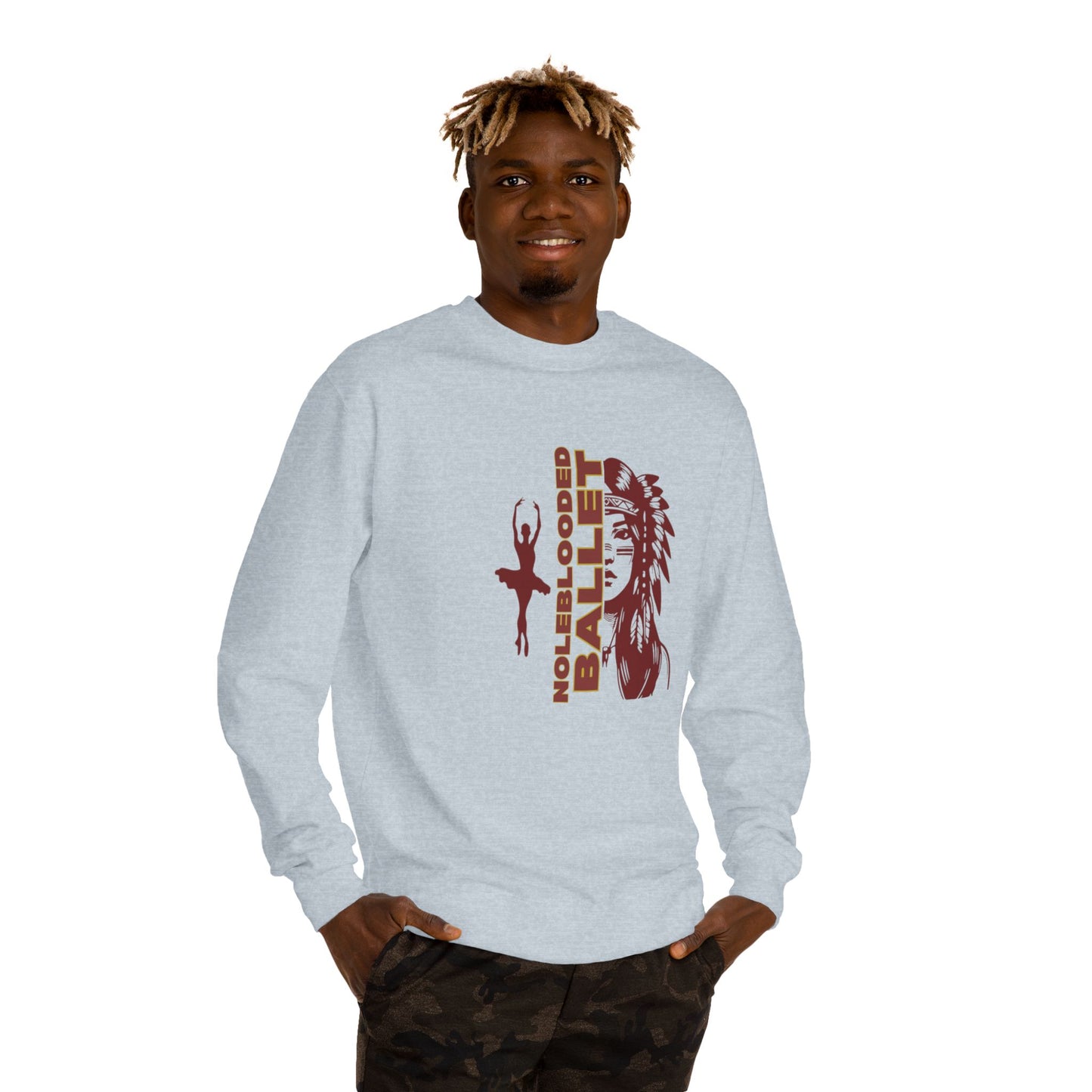 Noleblooded Athletics - Ballet Unisex Crew Neck Sweatshirt
