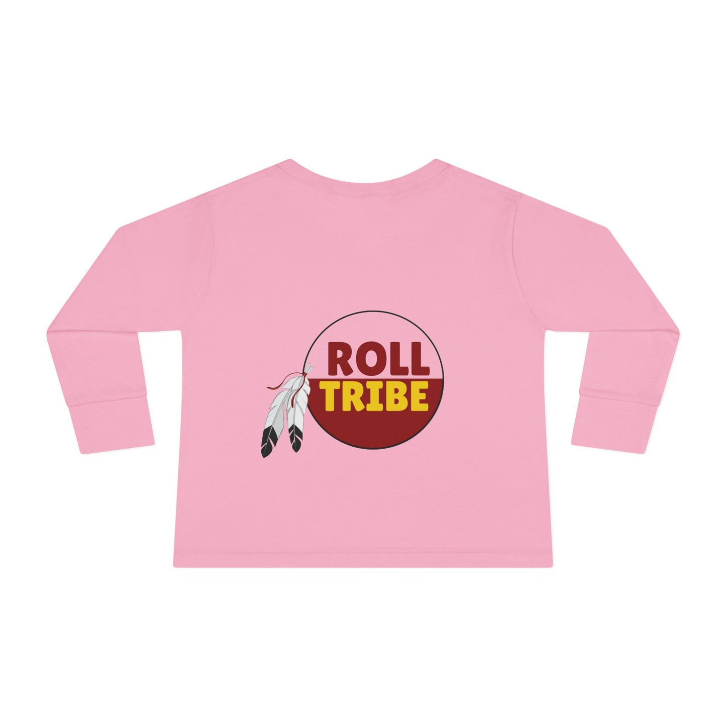 Roll Tribe "This Team Makes Me Wanna Drink" Funny Toddler Long Sleeve Tee