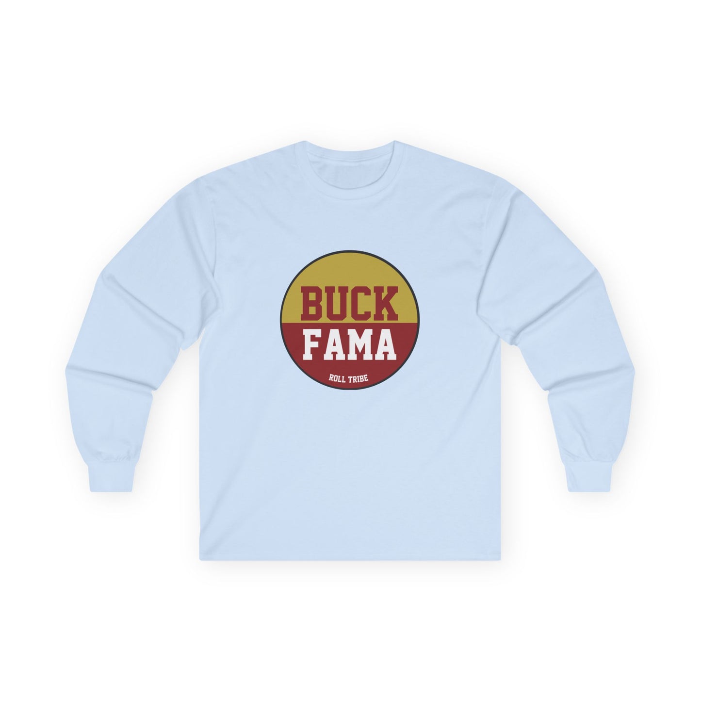 Gameday - "BUCK FAMA" Button Unisex Long Sleeve Tee