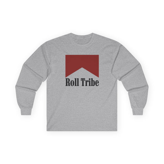 Roll Tribe "Cigs", Double-Sided, Unisex Long Sleeve Tee