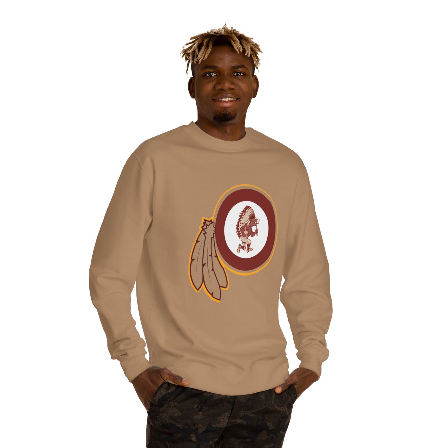 Roll Tribe - Circled Chief Unisex Crew Neck Sweatshirt