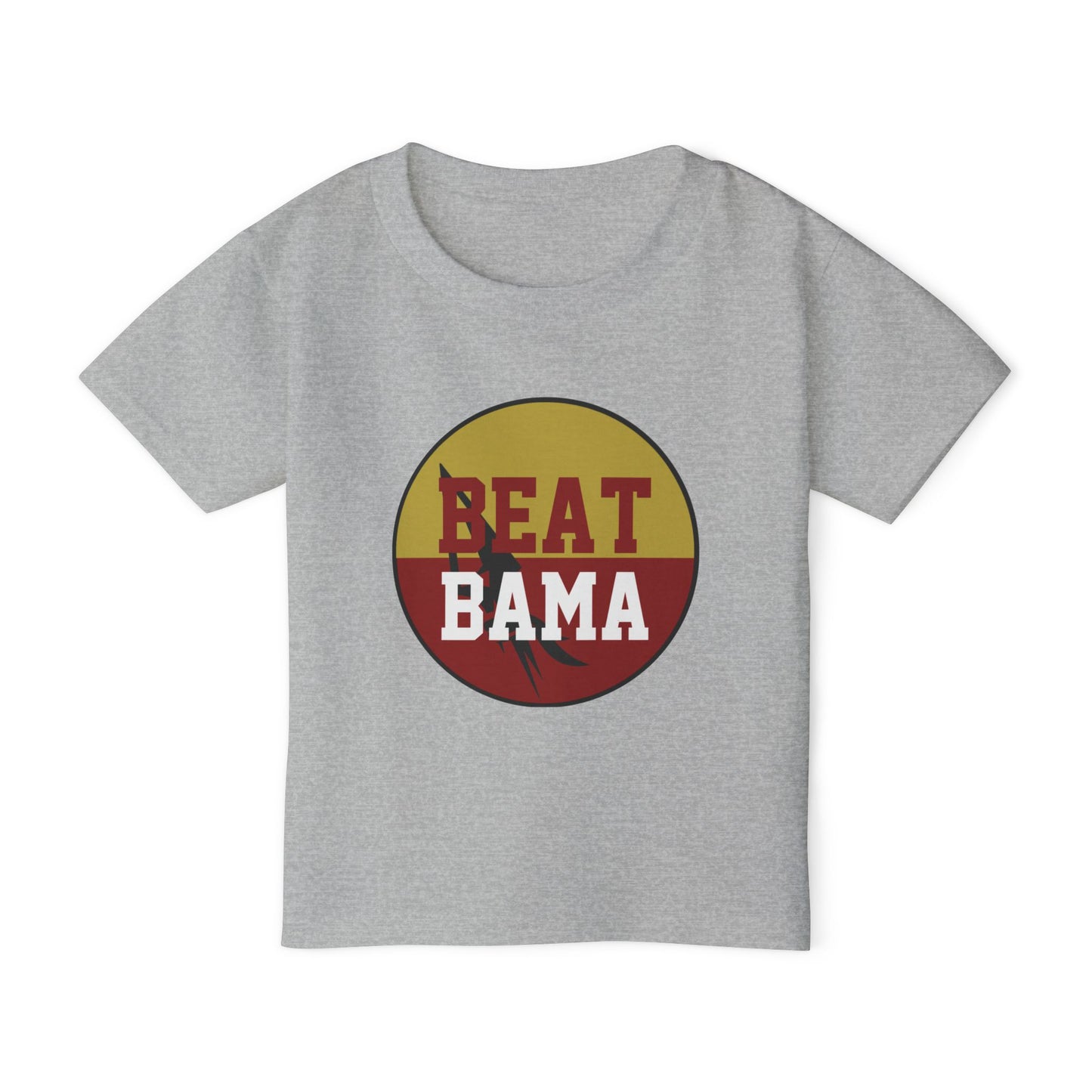 Toddler T-Shirt - 'Beat Bama' & 'Roll Tribe' Design for Football Fans