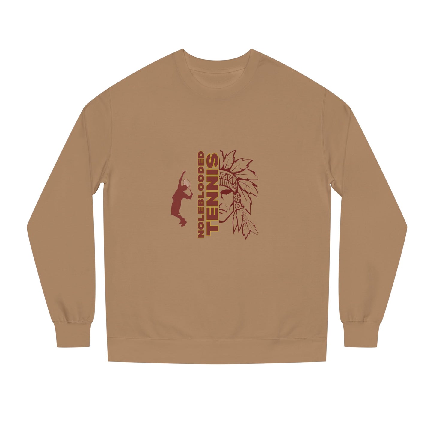 Noleblooded Athletics - Tennis Unisex Double-Sided, Crew Neck Sweatshirt
