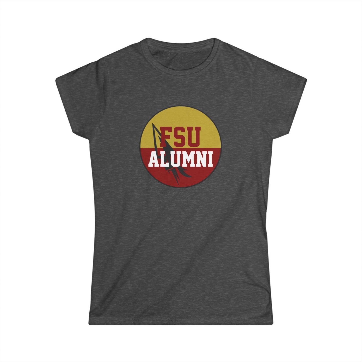 Gameday - "FSU ALUMNI Button" Women's Softstyle Tee