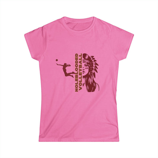 Noleblooded Athletics - Volleyball Unisex Graphic, Double-Sided,  T-ShirtWomen's Tee