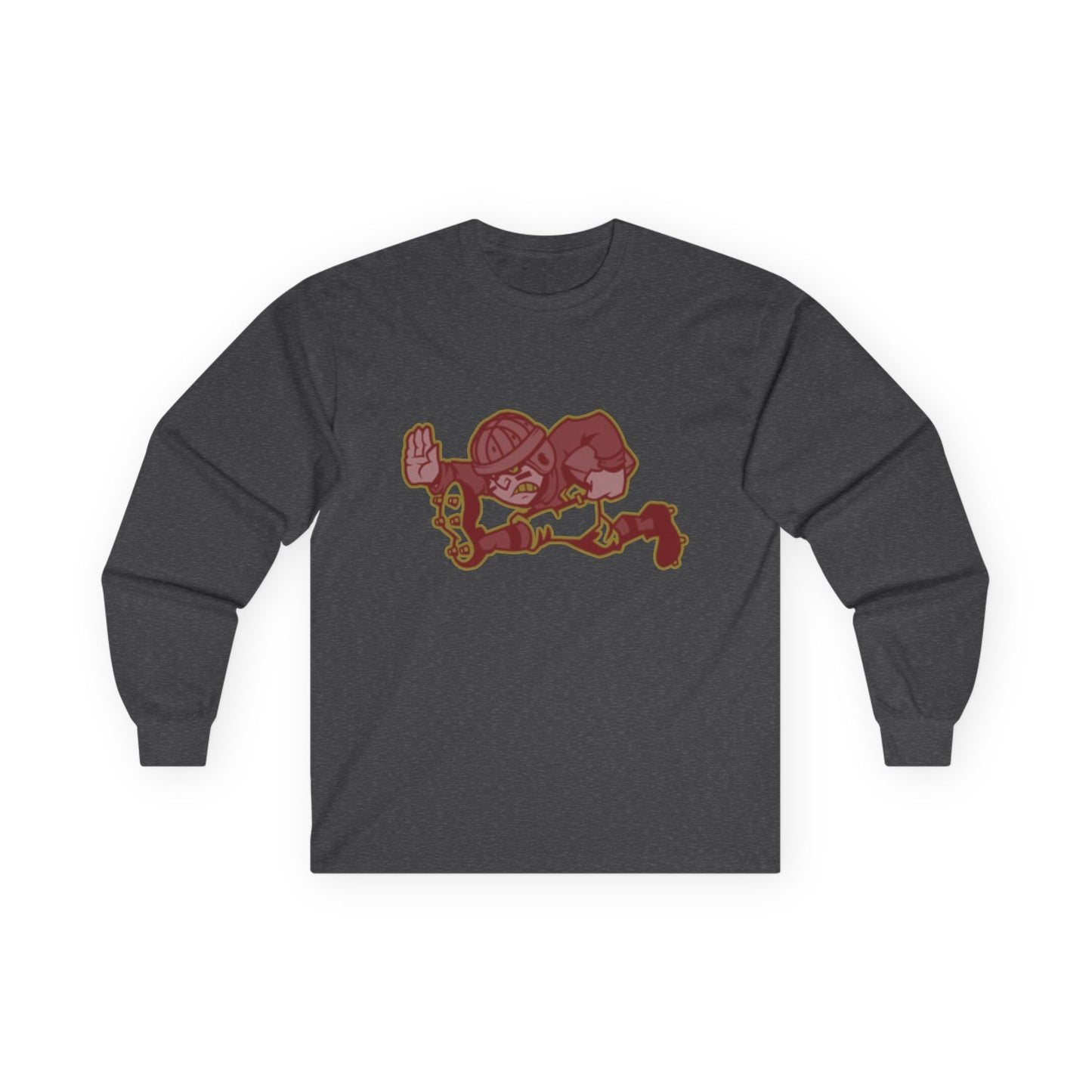 Roll Tribe - "Old Skewl Football" Unisex Long Sleeve Tee