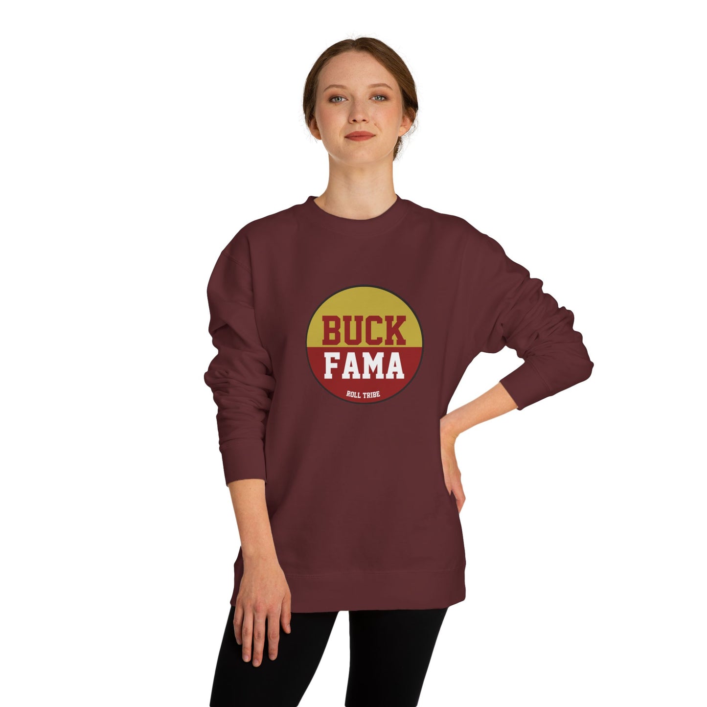 Gameday - "BUCK FAMA" Button Unisex Cozy & Trendy Sweatshirt