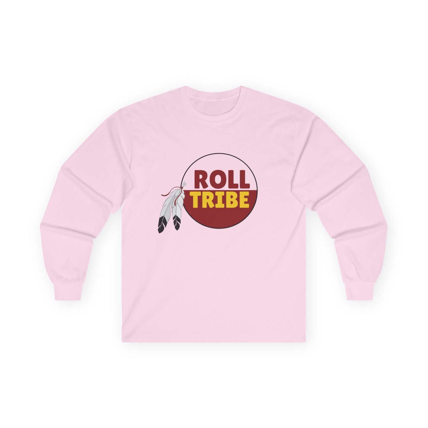 Roll Tribe Unisex Long Sleeve Tee - Comfortable Cotton Tee for Group Events & Celebrations