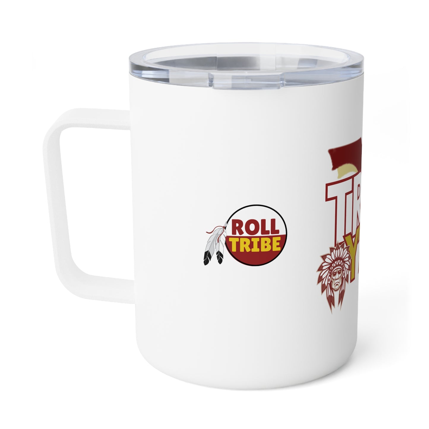Tribal Traditions "Tribe Y'all" Insulated Coffee Mug - 10oz Travel Cup