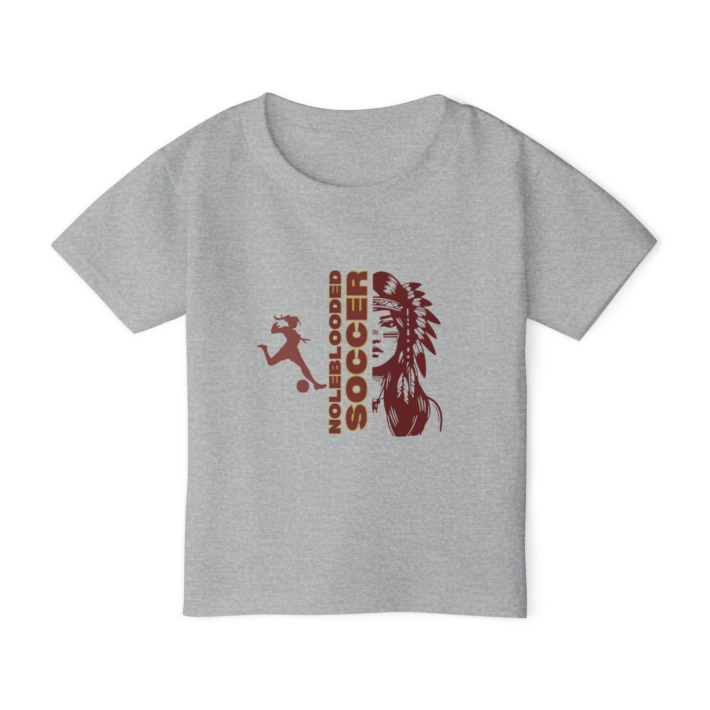 Noleblooded Athletics - Ladies Soccer Kids Double-Sided, Graphic T-Shirt