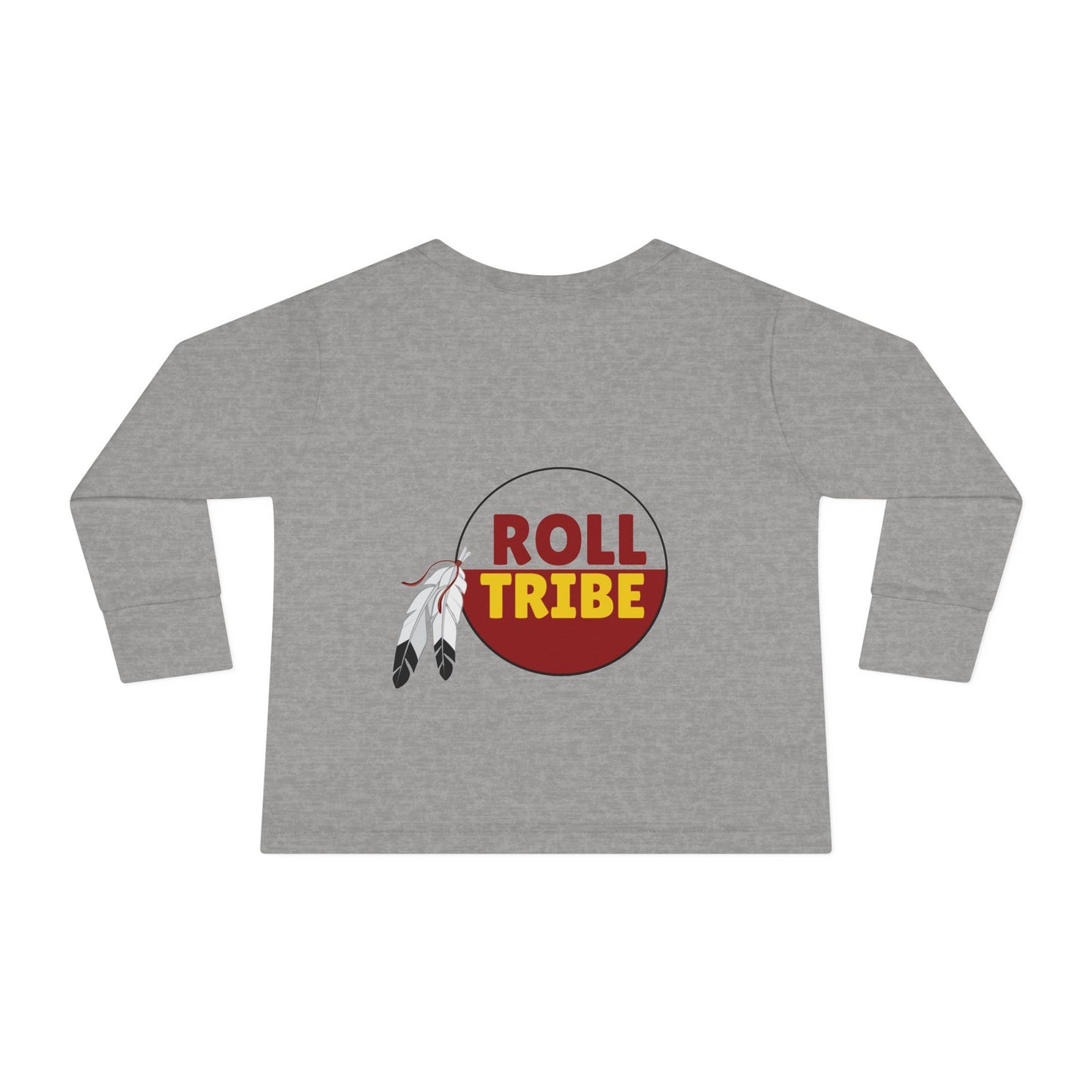 Roll Tribe "This Team Makes Me Wanna Drink" Funny Toddler Long Sleeve Tee