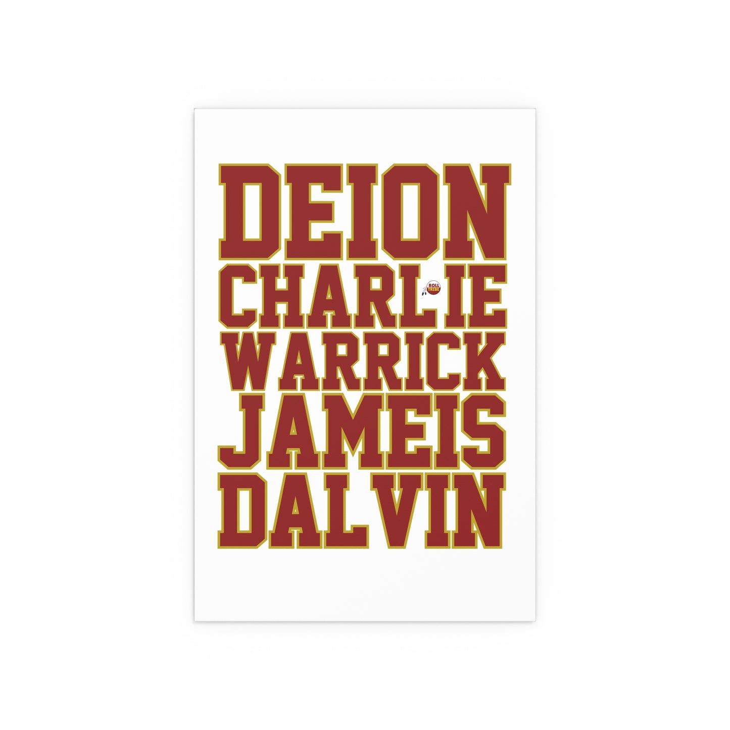 Roll Tribe - "Mt. Rushmore "Silk Wall Poster