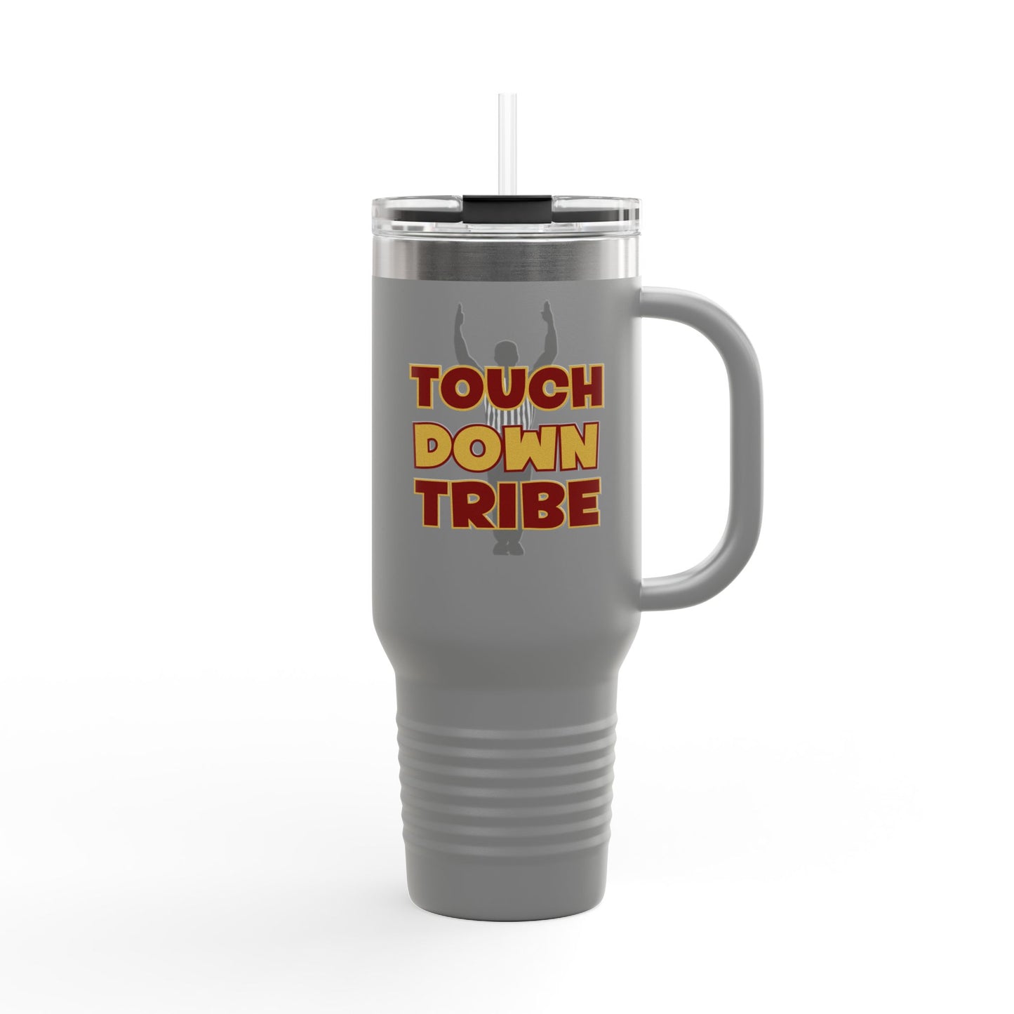 Gameday - "Touch Down Tribe" Insulated Travel Mug - 40oz