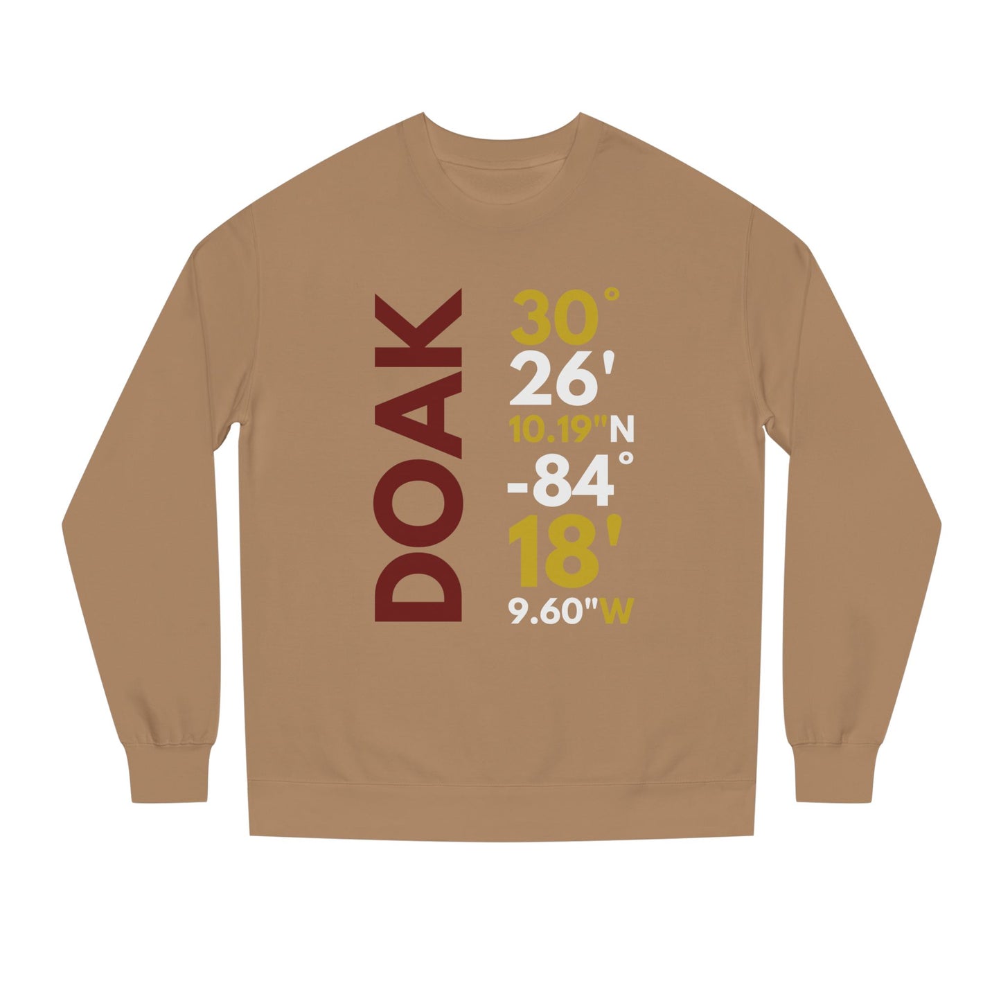 Gameday - "DOAK Coordinates" Unisex Crew Neck Sweatshirt
