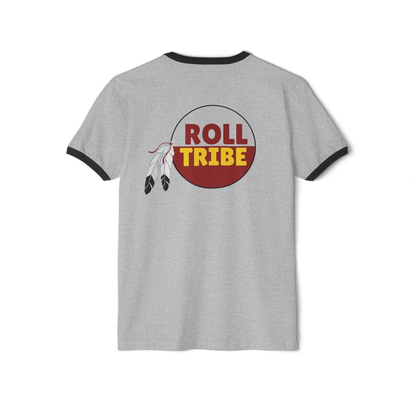 'Roll Tribe Osceola' Unisex Cotton Ringer T-Shirt