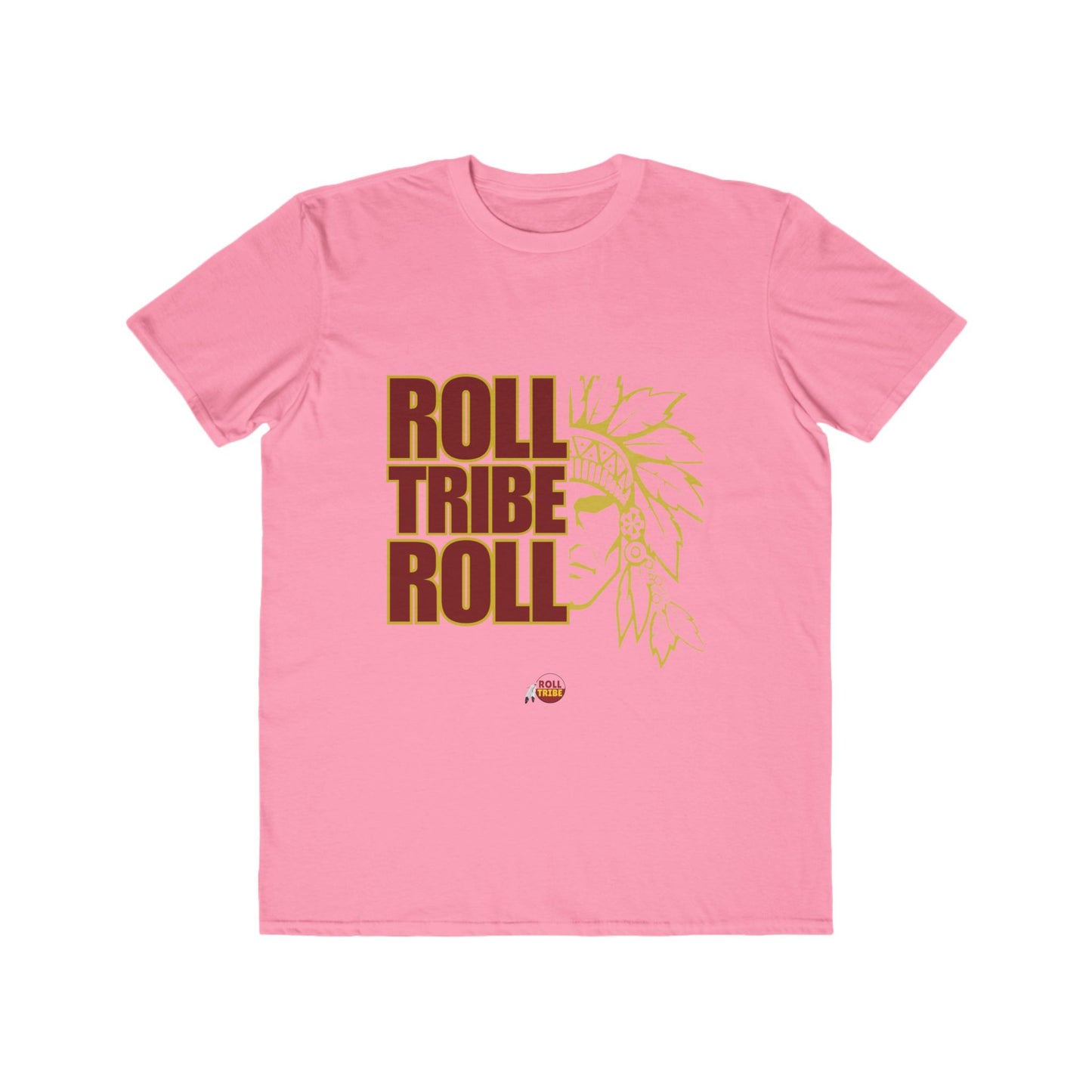 Men's Lightweight Fashion Tee - 'Roll Tribe Roll' Graphic Tee