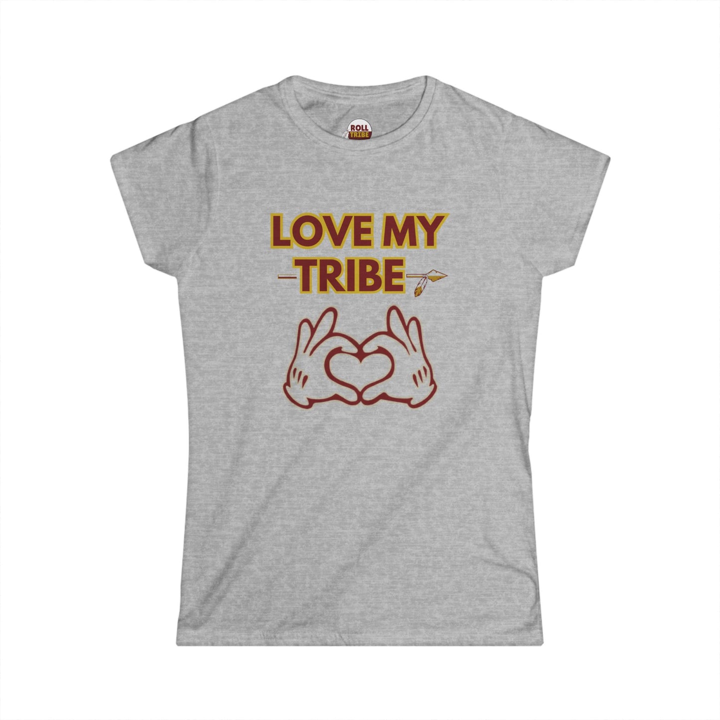 Roll Tribe "Love My Tribe" Women's Softstyle Tee