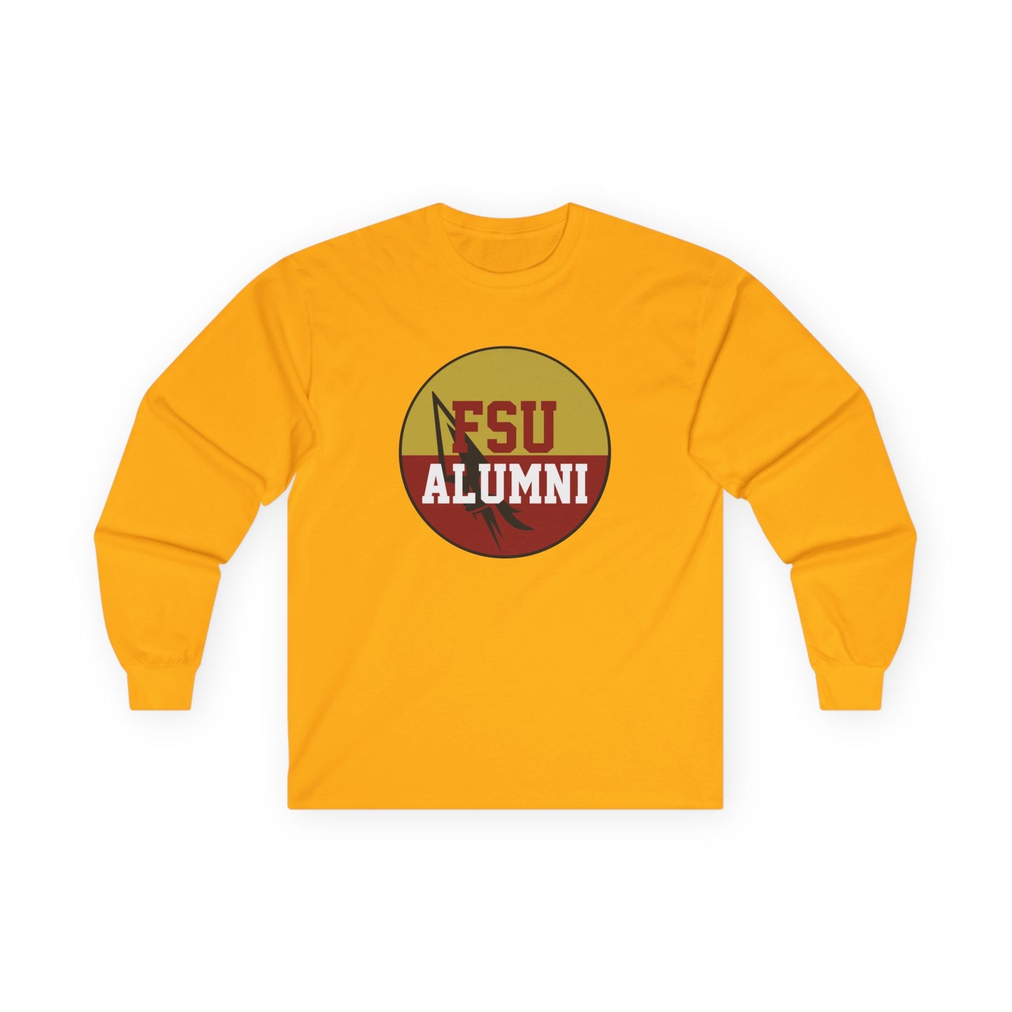 Gameday - "FSU ALUMNI Button" Unisex Long Sleeve Tee