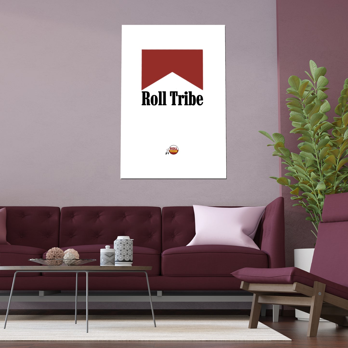 Roll Tribe "Cigs" Silk Poster