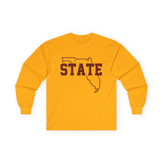 Roll Tribe - "STATE X STATE" Unisex Ultra Cotton Long Sleeve Tee