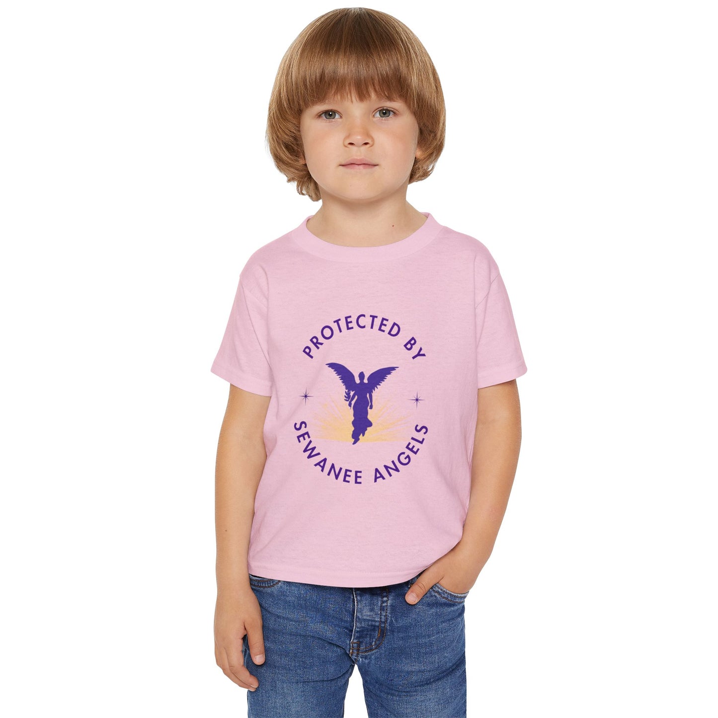 "Protected by Sewanee Angels" Toddler T-Shirt