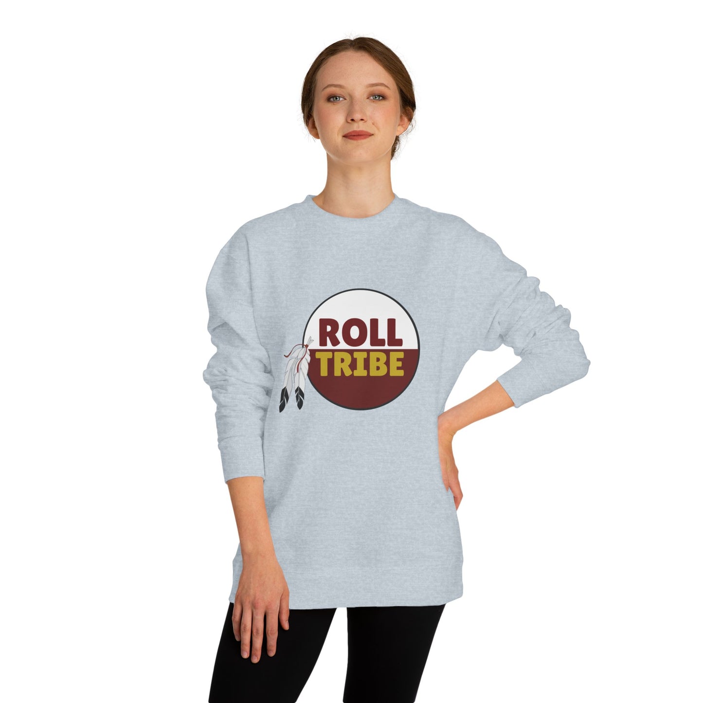 Tribe Spirit Unisex Crew Neck Sweatshirt - Roll Tribe Design
