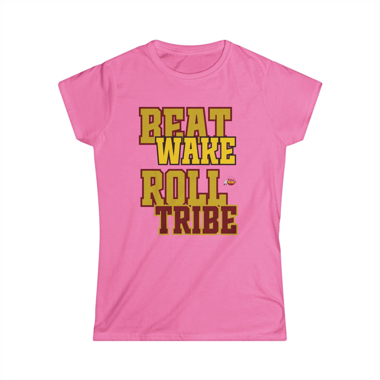 Roll Tribe "Beat Wake" Women’s Softstyle Tee Shirt