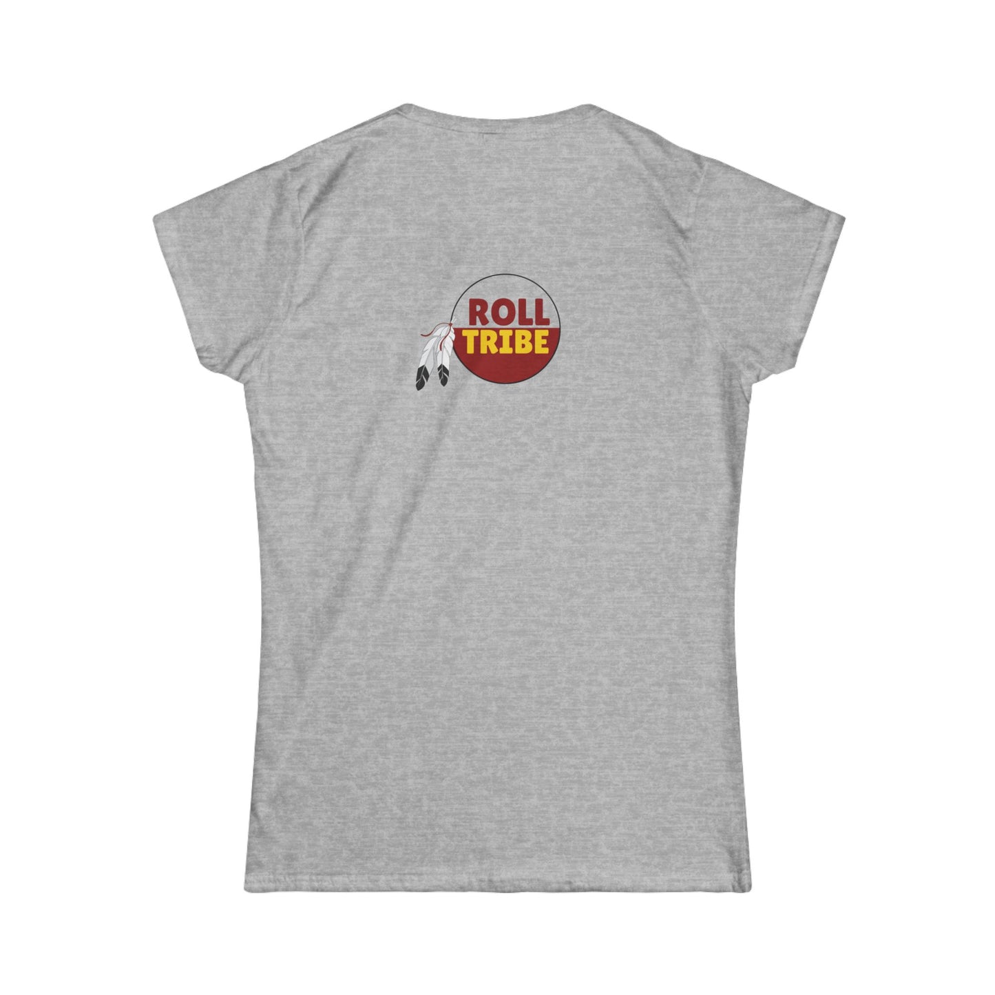 Women's Tennis Tribe Softstyle Tee - Playful Sports Graphic Shirt