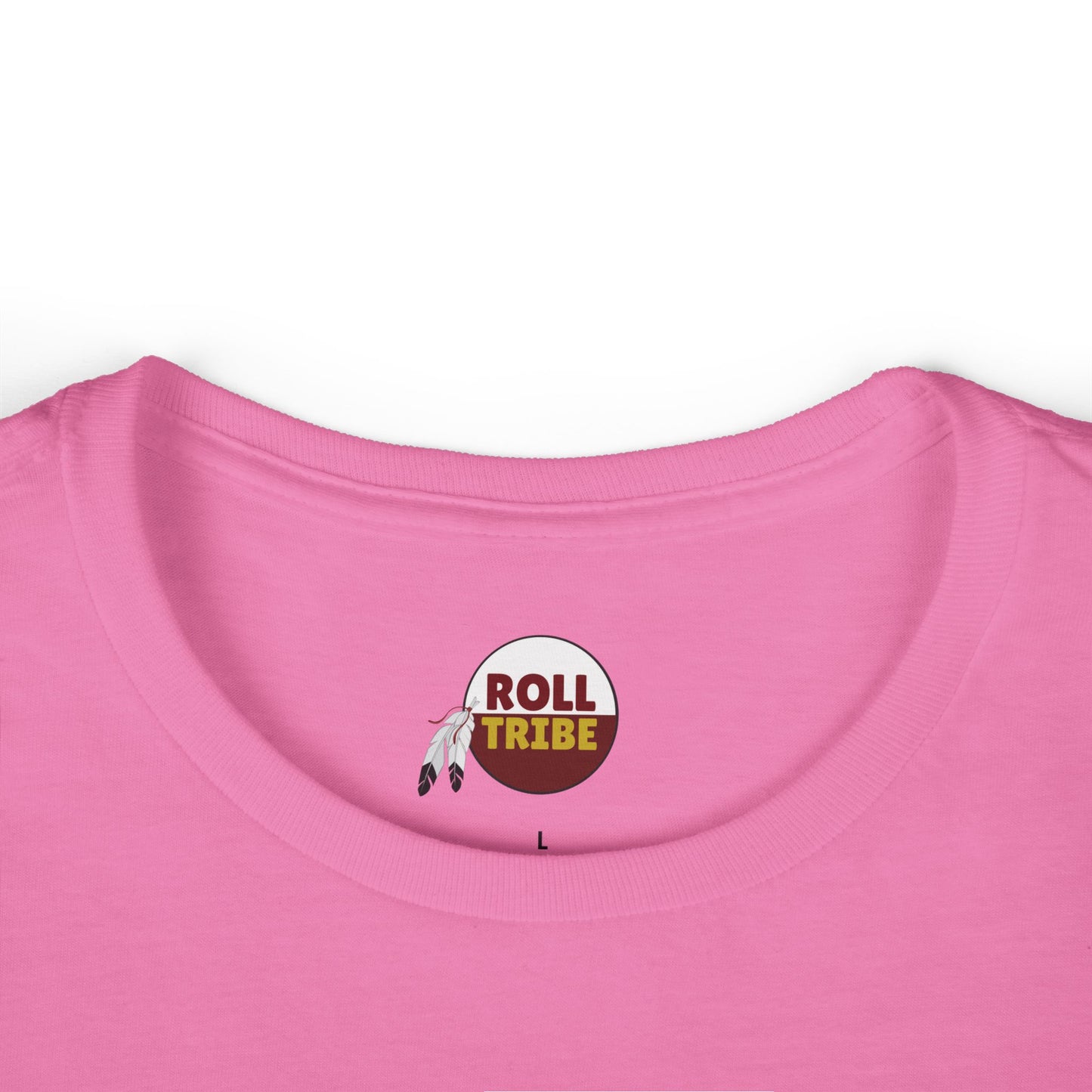 Roll Tribe - "Old Skewl Football" Women's Softstyle Tee