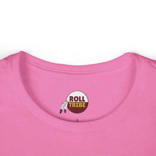 Roll Tribe - "Old Skewl Football" Women's Softstyle Tee
